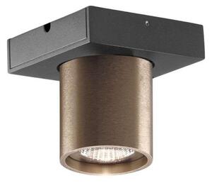 Lampa Sufitowa LIGHT-POINT, ściemnialny, antyczny mosiądz, salon, aluminium