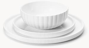 Komplet naczyń z porcelany Bernadotte, dla 1 osoby, 3 elem