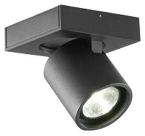 Lampa Sufitowa LIGHT-POINT, ściemnialny, czarny, salon, aluminium