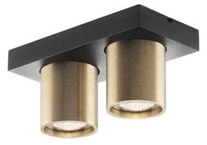 Lampa Sufitowa LIGHT-POINT, ściemnialny, złoty | mosiężny, salon, aluminium