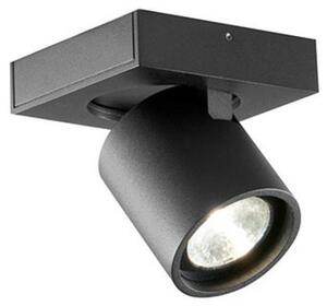Lampa Sufitowa LIGHT-POINT, ściemnialny, czarny, salon, aluminium