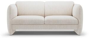 Kremowa sofa z tkaniny szenilowej 168 cm Georgia – Micadoni