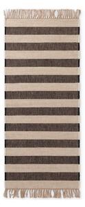 Czarno-kremowy ręcznie tkany dwustronny chodnik z juty 80x200 cm Playa – Hanse Home