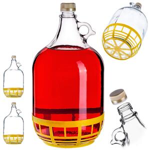 Balon Gąsior na wino z zakrętką 5L, 2 szt