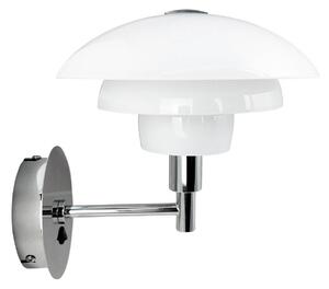 Lampa Ścienna Dyberg Larsen, Morph, metaliczny, salon, metal, design