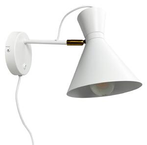 Lampa Ścienna Dyberg Larsen, Cindy, biały, salon, metal, design