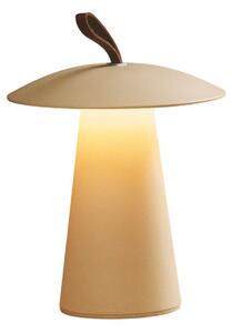 Zewnętrzna Lampa Nordlux, Ara To-Go, ściemnialny, beżowy, balkon, aluminium