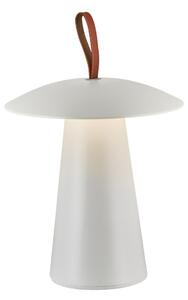 Zewnętrzna Lampa Nordlux, Ara To-Go, ściemnialny, biały, balkon, aluminium