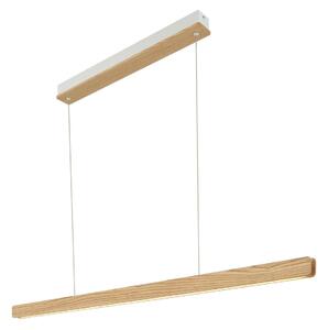 Lampa Wisząca Nordlux, Ilgas, ściemnialny, drewniany, jadalnia, drewno