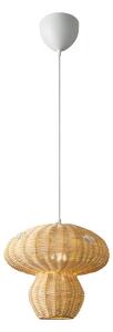Lampa Wisząca Nordlux, Allie, ściemnialny, drewniany, sypialnia, drewno