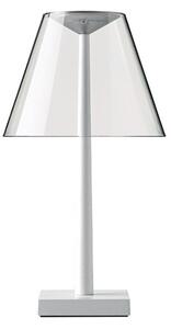 Lampa Stołowa Rotaliana, ściemnialny, biały, salon, aluminium