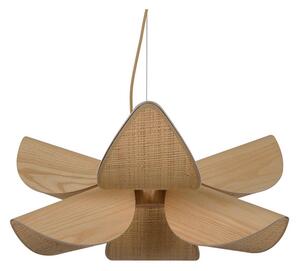 Lampa Wisząca Forestier, Lys, ściemnialny, drewniany, salon, inny materiał, design