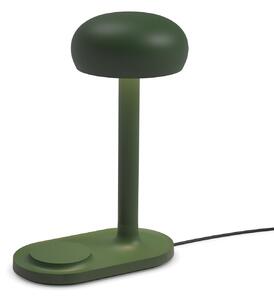 Lampa Stołowa PLEASE WAIT to be SEATED, Emendo, ściemnialny, zielony, salon, aluminium, nowoczesny