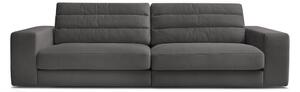 Czarna aksamitna sofa 276 cm Sierra – Bobochic Paris