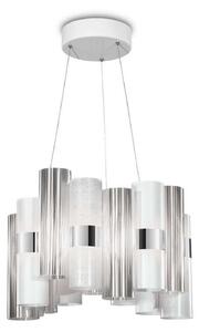 Lampa Wisząca Slamp, biały, salon, tworzywo sztuczne