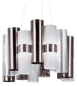 Lampa Wisząca Slamp, metaliczny, salon, tworzywo sztuczne