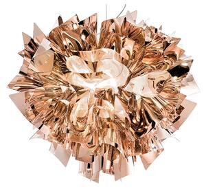 Lampa Wisząca Slamp, miedziany, salon, tworzywo sztuczne
