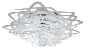 Lampa Sufitowa Slamp, Aurora, ściemnialny, biały, salon, tworzywo sztuczne, design