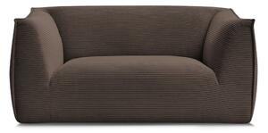 Brązowa sztruksowa sofa 170 cm Giorgia – Bobochic Paris