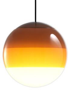 Lampa Wisząca MARSET, Dipping Light, ściemnialny, pomarańczowy, salon, szkło, design