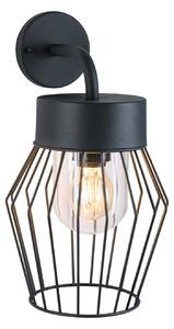 Zewnętrzna Lampa Paulmann, Lanka, ściemnialny, czarny, metal