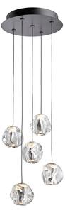 Lampa Wisząca LOOM DESIGN, Ice Ball, ściemnialny, metaliczny, salon, metal, nowoczesny