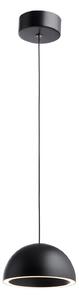 Lampa Wisząca LOOM DESIGN, Curve, ściemnialny, czarny, salon, aluminium, nowoczesny