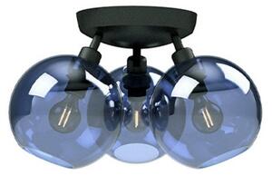 Lampa Sufitowa Belid, niebieski, salon, szkło