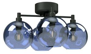 Lampa Sufitowa Belid, ściemnialny, niebieski, salon, szkło