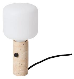 Lampa Stołowa Made By Hand, beżowy, jadalnia, marmur