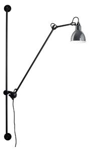Lampa Ścienna Lampe Gras, 214 Round, czarny, salon, metal, design