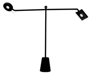 Lampa Stołowa Artemide, czarny, salon, aluminium