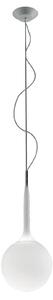 Lampa Wisząca Artemide, Castore, ściemnialny, biały, salon, szkło, design