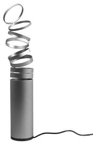 Lampa Stołowa Artemide, Decomposé, szary, salon, metal, design