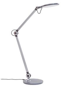 Lampa Stołowa Lindby, Nyxaris, ściemnialny, szary, gabinet | pracownia, tworzywo sztuczne, nowoczesny