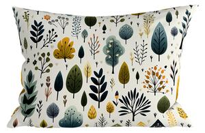 Polibawełniana poszewka na poduszkę TREEVELLA POLY 50x70 cm, zielona
