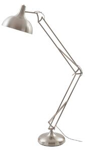 Lampa Podłogowa Lindby, Leia, metaliczny, gabinet | pracownia, metal, nowoczesny