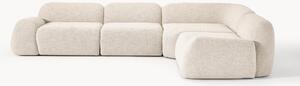 Narożna sofa modułowa Bouclé Wolke (4-osobowa)