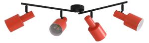 Lampa Sufitowa Lindby, Ovelia, ściemnialny, pomarańczowy, salon, metal, nowoczesny