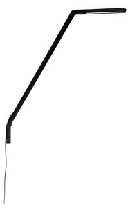 Lampa Ścienna Nemo Lighting, ściemnialny, czarny, gabinet | pracownia, aluminium