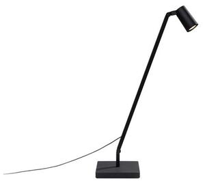 Lampa Stołowa Nemo Lighting, ściemnialny, czarny, gabinet | pracownia, aluminium