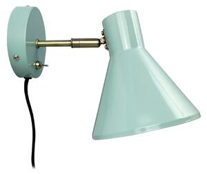 Lampa Ścienna Dyberg Larsen, Sleep, zielony, salon, metal, design
