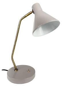 Lampa Stołowa Dyberg Larsen, Sleep, szary, salon, metal, design