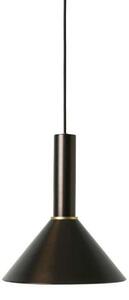 Lampa Wisząca ferm LIVING, czarny, salon, metal