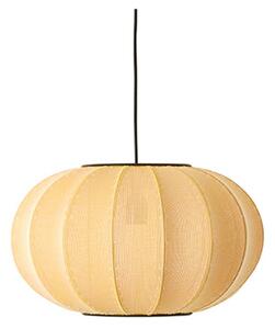 Lampa Wisząca Made By Hand, żółty, sypialnia, aluminium