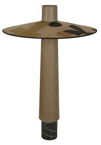 Lampa Podłogowa Forestier, Thésée, brąz rdzawy, salon, tkanina | tekstylia, boho