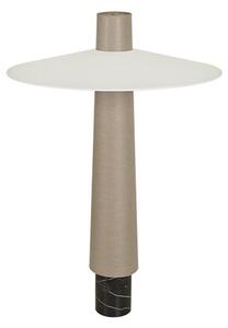 Lampa Podłogowa Forestier, Thésée, biały, salon, tkanina | tekstylia, boho