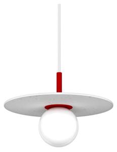 Lampa Wisząca Swedish Ninja, czerwony, jadalnia, metal