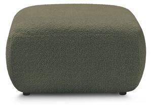 Zielony podnóżek z materiału bouclé Montaigne – Bobochic Paris