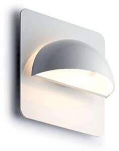 Rørhat LED Ścienna Lampa Ogrodowa w/Backplate Biała